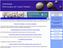 Tablet Screenshot of carta-natal.com